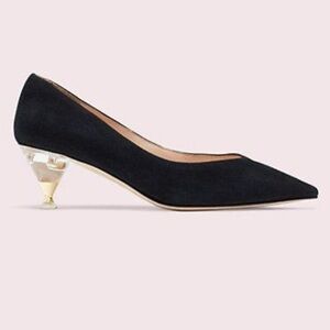Kate Spade Elegant Black Women's Kitten Heels 8.5